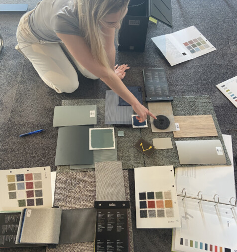 Materialen en kleuren Cleo