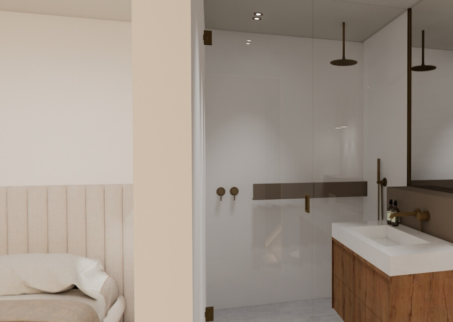 Render Borghuis Badkamer