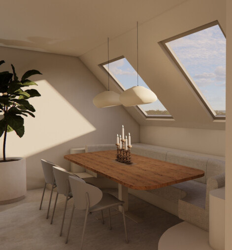 Render Borghuis Eetkamer 2