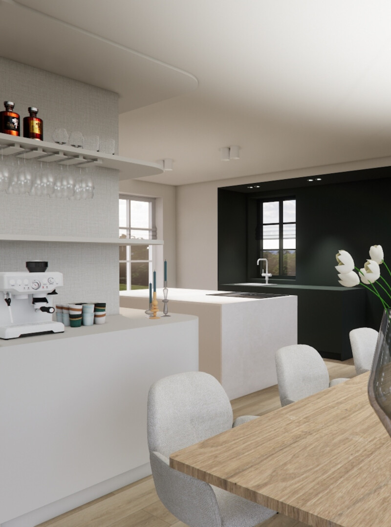 Render Vleuten koffiehoek