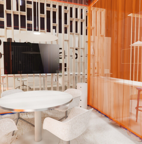 Render Qseals in de oranje kubus nieuw