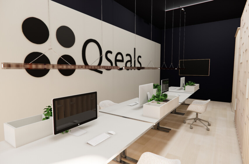 Render Qseals kantoor
