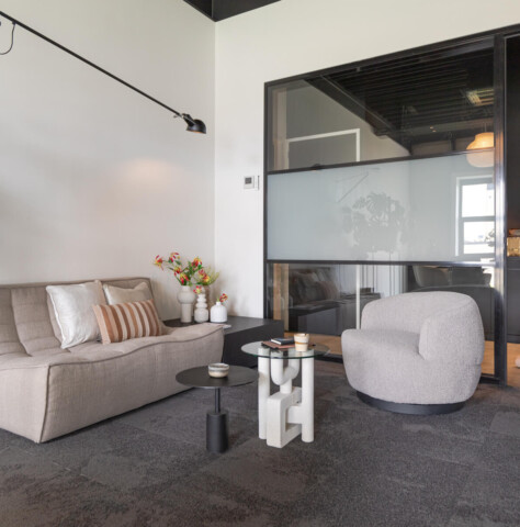 White meeting room